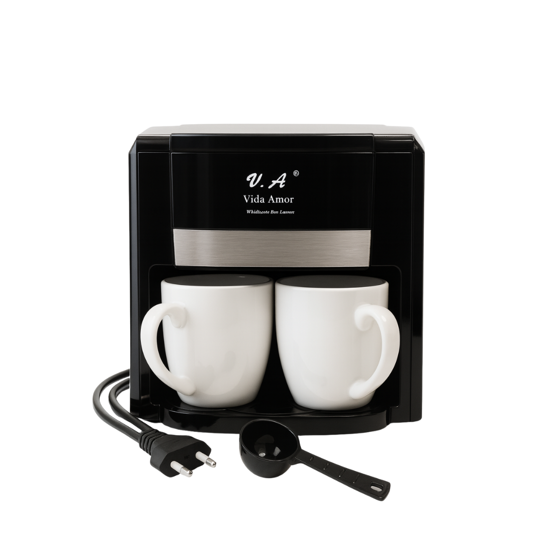 CAFETERA ELÉCTRICA AUTOMÁTICA PARA 2 TAZAS
